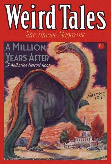 Weird Tales cover, November 1930, by C. C. Senf